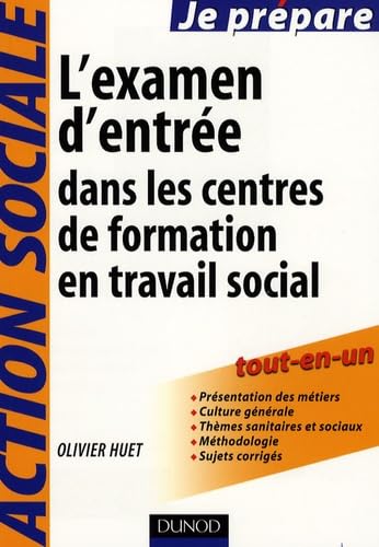 L'examen d'entrée dans les centres de formation en travail social book