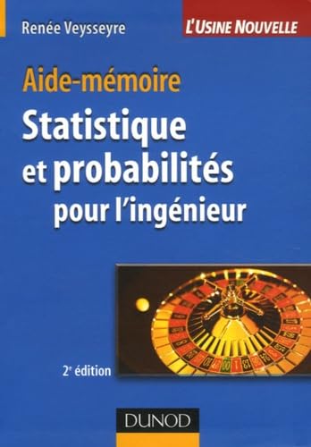 Statistique et probabilités pour l'ingénieur book