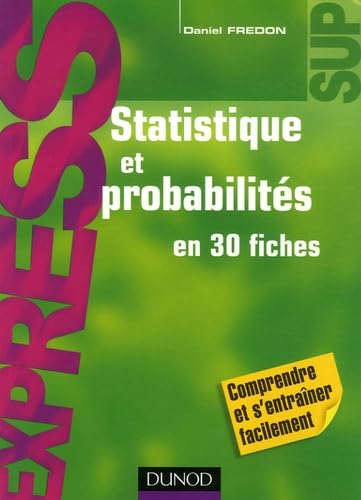 Statistique et probabilités en 30 fiches Books