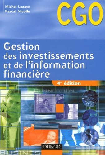 Gestion des investissements et de l'information financière 2006-2007 book
