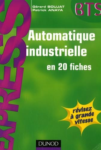 Automatique industrielle en 20 fiches book