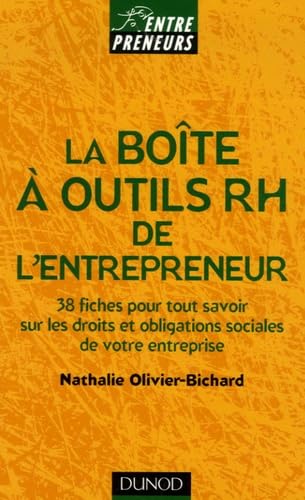 La boîte à outils RH de l'entrepreneur Books