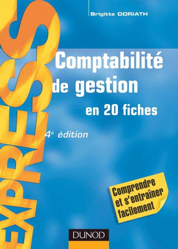 Comptabilité de gestion - 4ème édition - en 20 fiches: en 20 fiches book