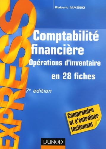 Comptabilité financière: Opérations d'inventaire en 28 fiches Books