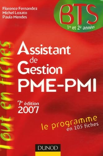 Assistant de gestion PME-PMI BTS 1e et 2e années book