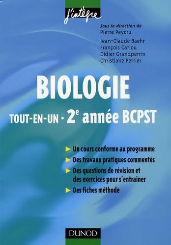 Biologie tout-en-un BCPST 2e année Books