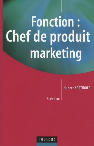 Fonction : Chef de produit marketing book