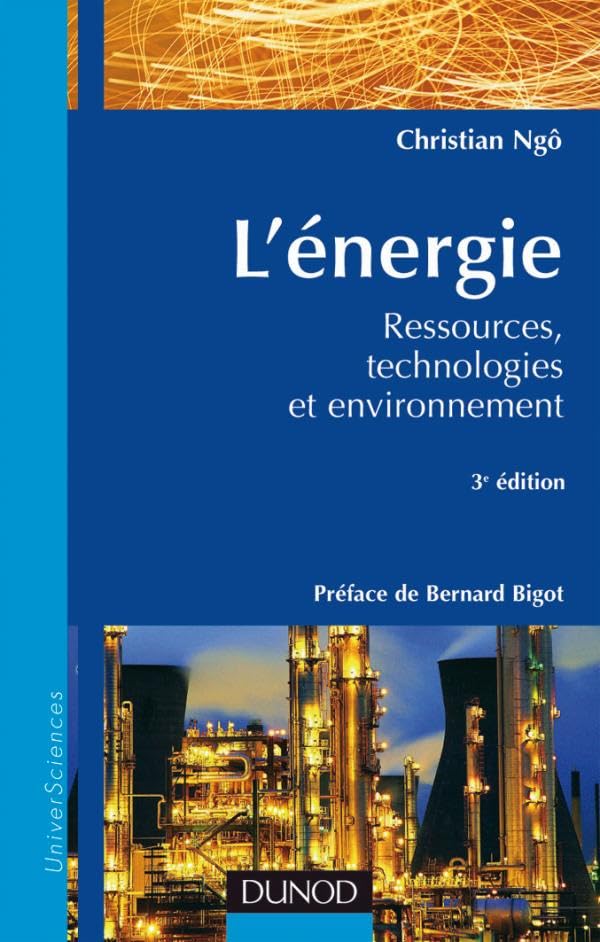 L'énergie - 3ème édition - Ressources, technologies et environnement: Ressources, technologies et environnement book
