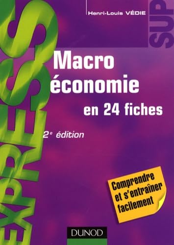 Macroéconomie - en 24 fiches book