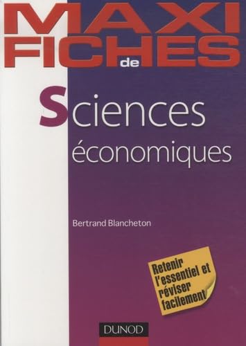 Product Image: Sciences économiques