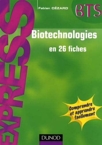Biotechnologies en 26 fiches book