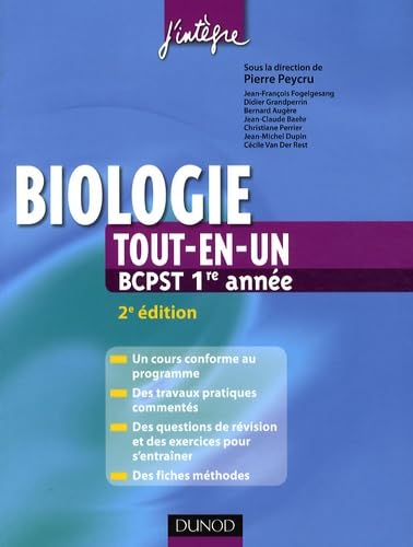 Biologie Tout-en-un BCPST 1re année book