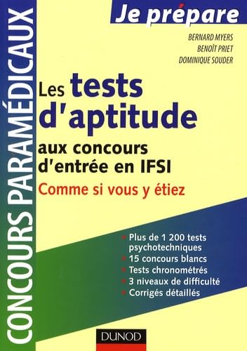 Tests d'aptitude aux concours d'entrée en ISFI Books