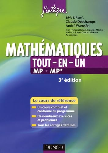 Mathématiques tout-en-un 2e année MP Books