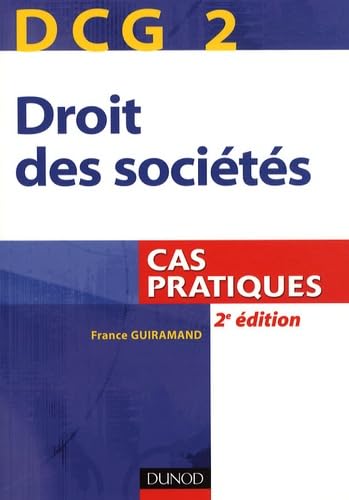 Droit des sociétés DCG 2: Cas pratiques book