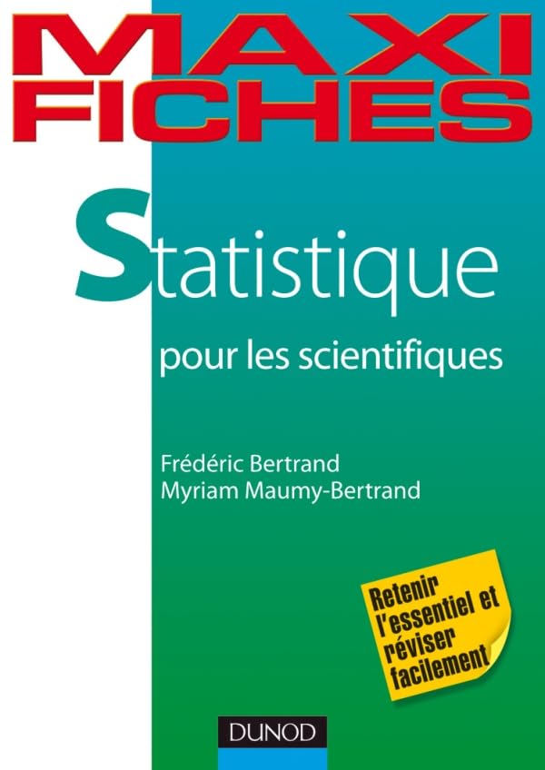 Maxi fiches de Statistique pour les scientifiques: En 80 fiches Mathematics