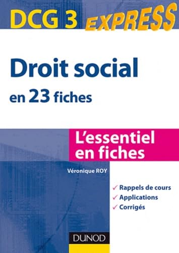 Product Image: Droit social 2010 DCG 3