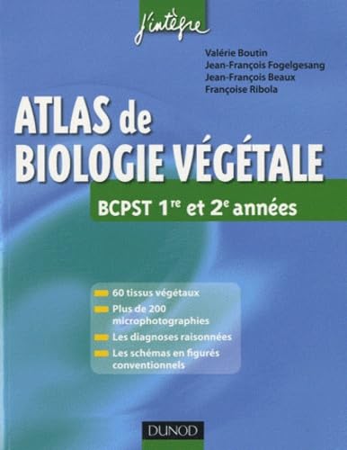 Atlas de biologie végétale book