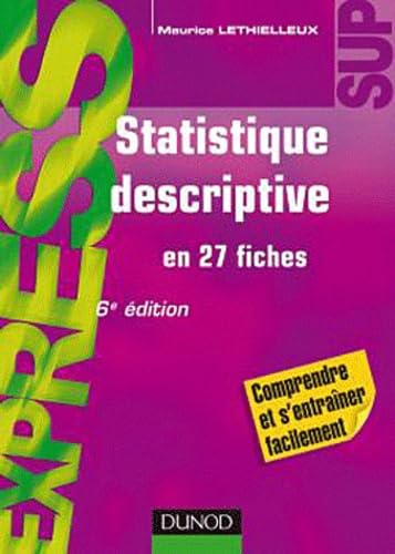 Statistique descriptive en 27 fiches Books