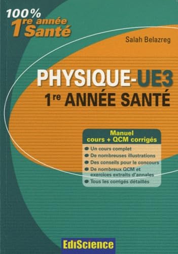 Physique UE3 1re année santé Books