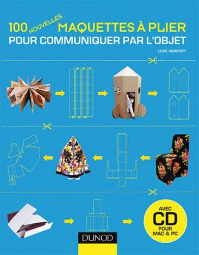100 nouvelles maquettes à plier pour communiquer par l'objet Books