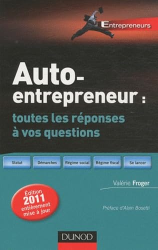 Auto-entrepreneur : toutes les réponses à vos questions book