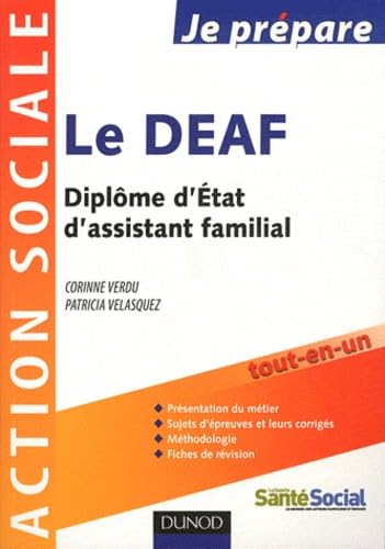 Le DEAF: Diplôme d'Etat d'assistant familial Books