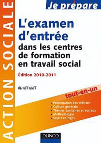 L'examen d'entrée dans les centres de formation en travail social book