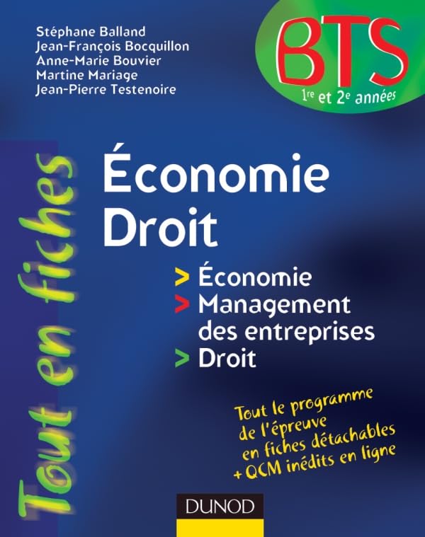 Economie-Droit en fiches book