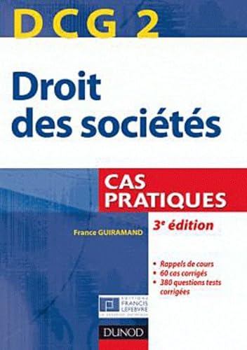 DCG 2 Droit des sociétés: Cas pratiques Books