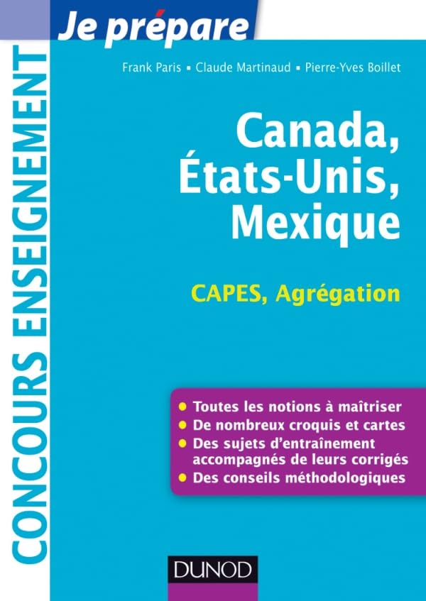 Canada, Etats-Unis, Mexique - Capes-Agrégation Géographie: Capes-Agrégation Géographie book
