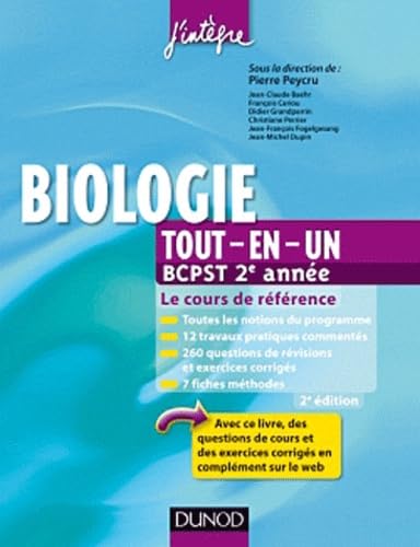 Biologie 2e année BCPST Tout-en-un Books