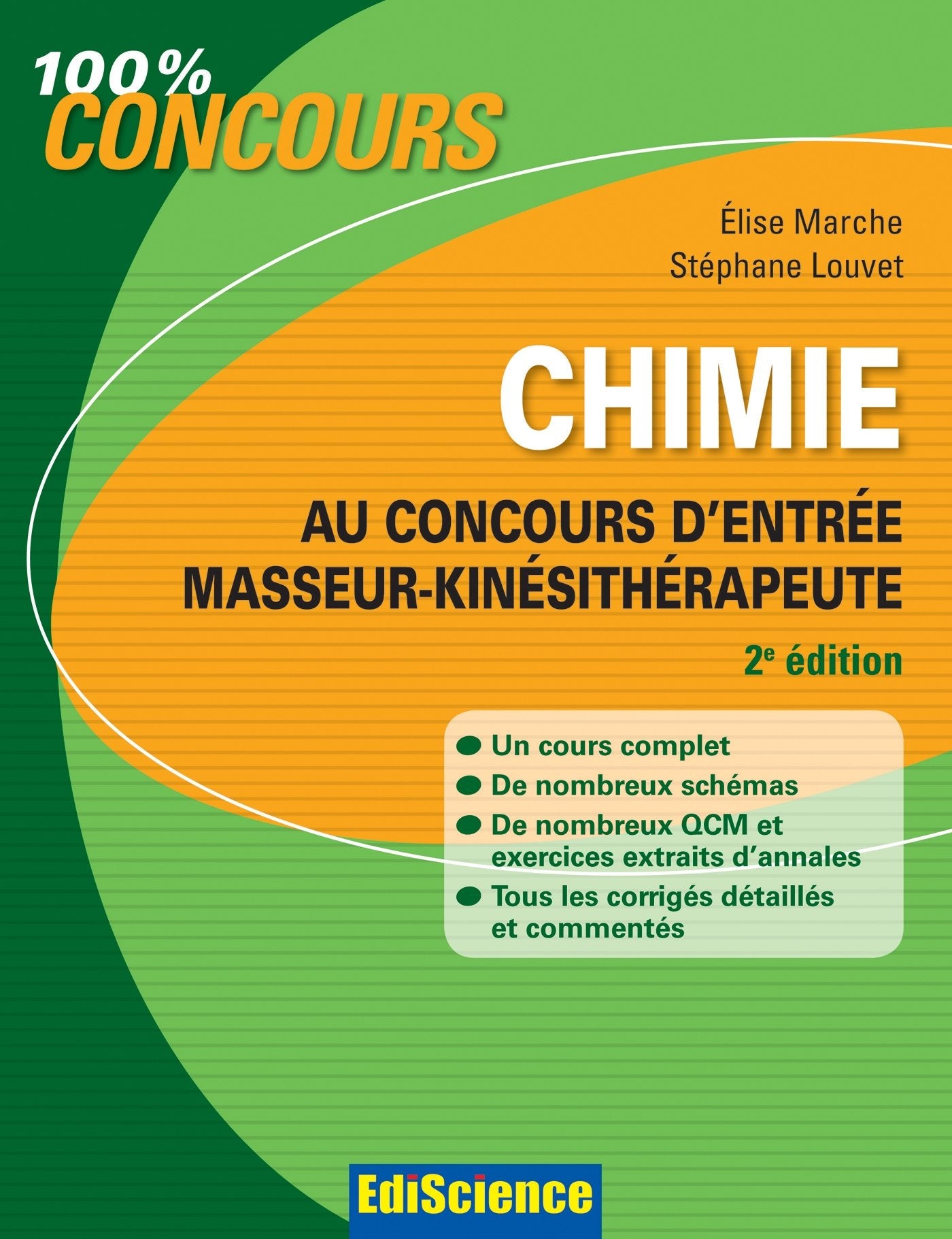 Chimie au concours d'entrée Masseur-Kinésithérapeute - 2e éd. book