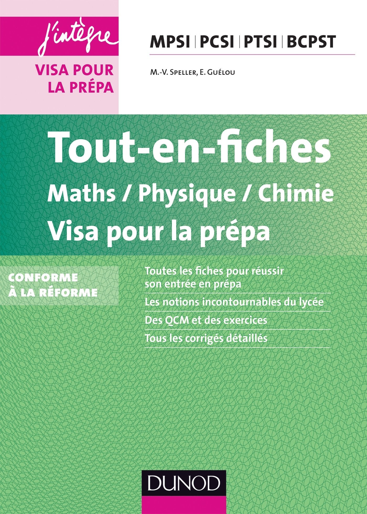 Maths/Physique/Chimie Tout-en-fiches: MPSI - PCSI - PTSI - BCPST book