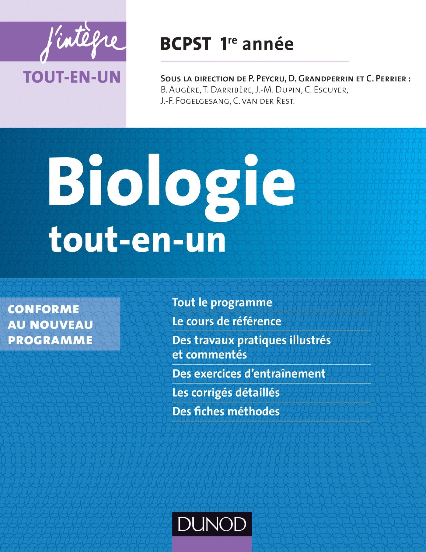Biologie BCPST 1re année tout-en-un Books