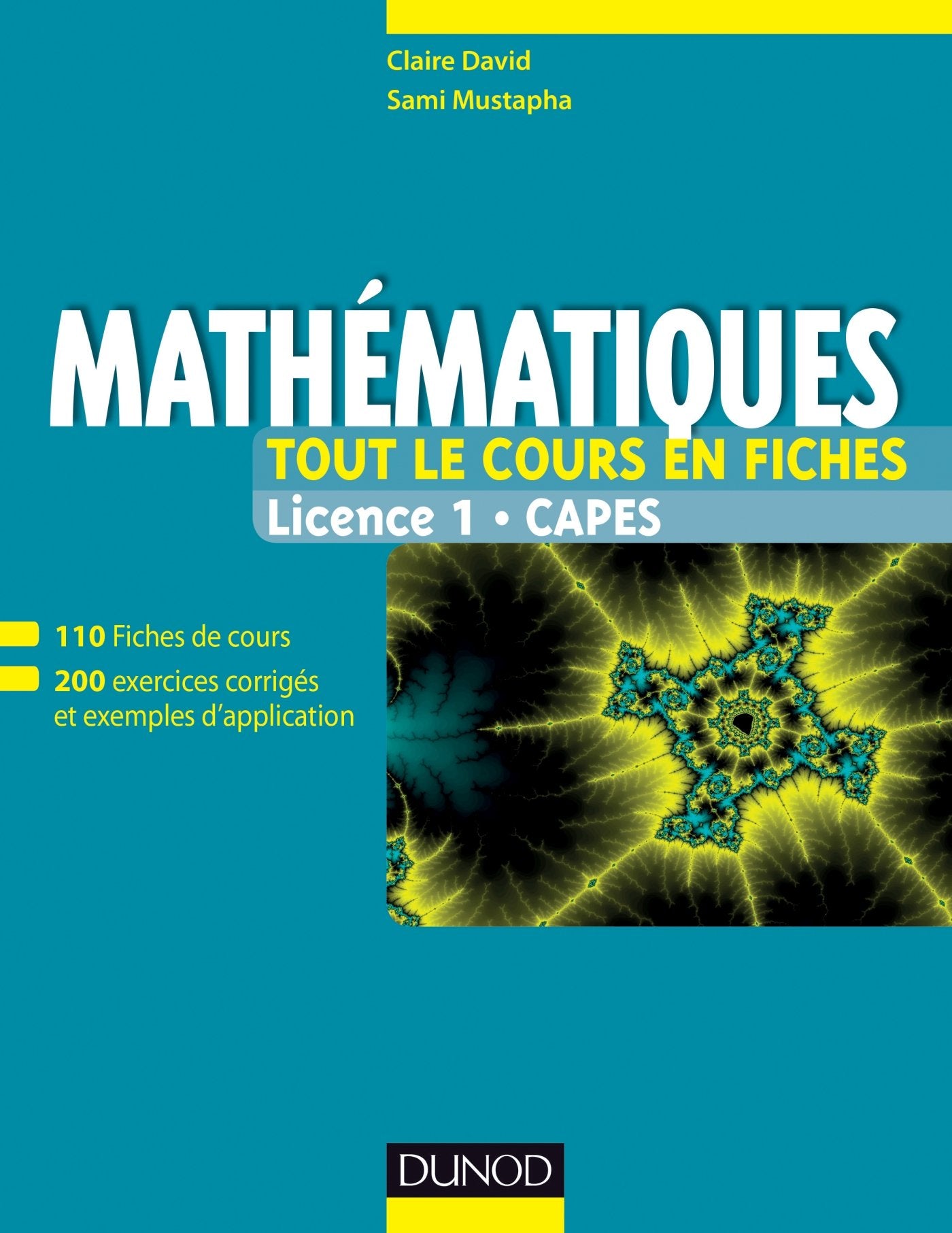 Mathématiques Licence 1 CAPES: Tout le cours en fiches Books