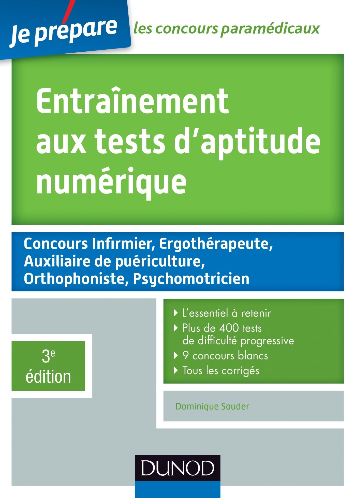 Entrainement aux tests d'aptitude numérique book