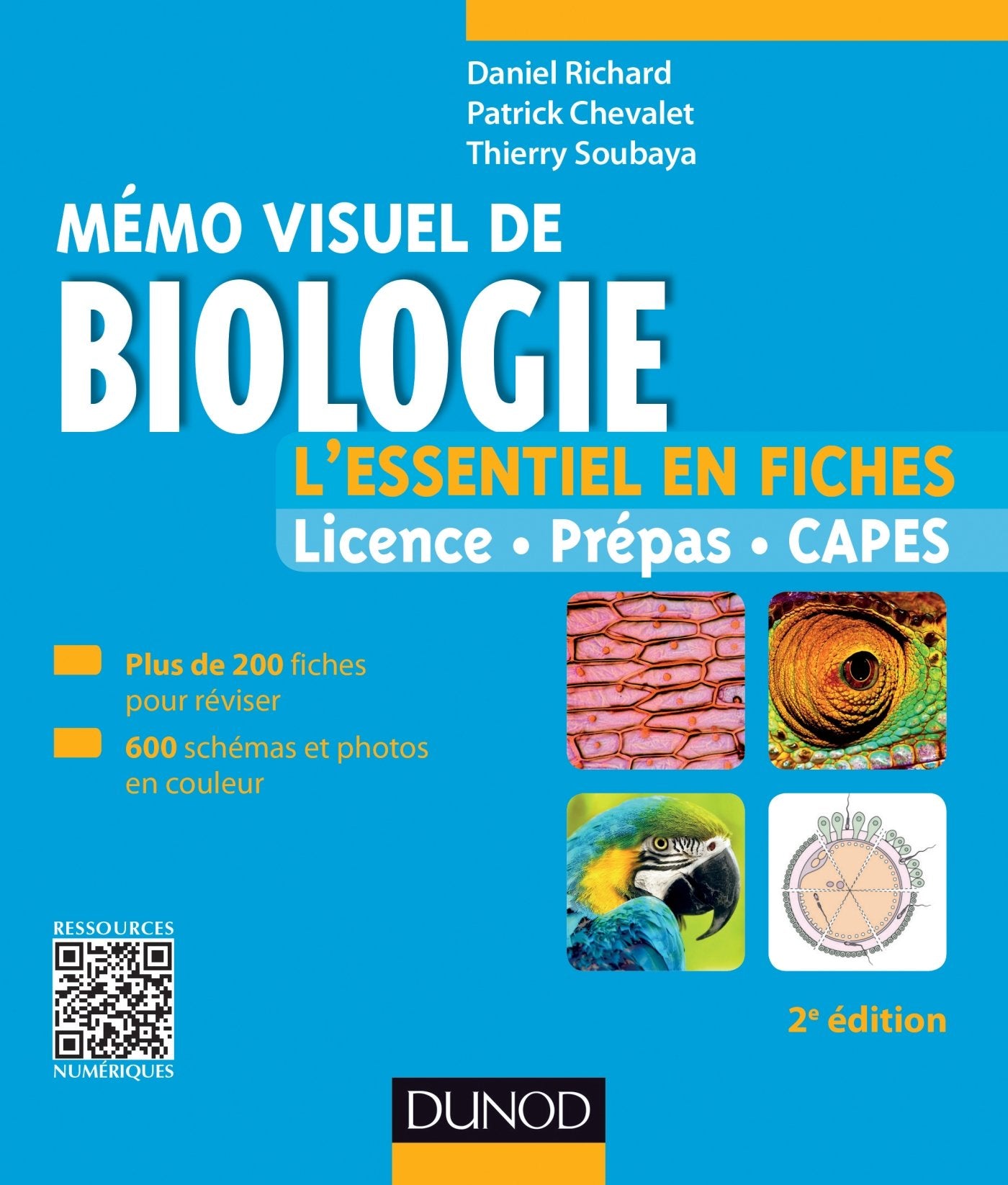 Mémo visuel de biologie: L'essentiel en fiches Books