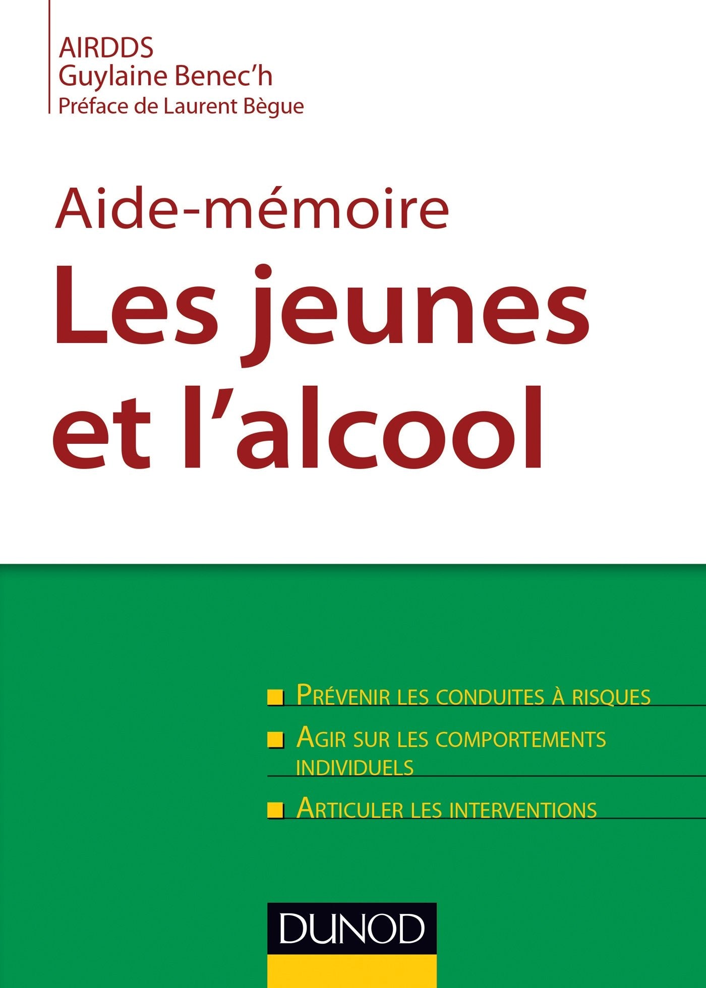 Les jeunes et l'alcool book