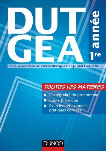 DUT GEA 1re année : toutes les matières Books