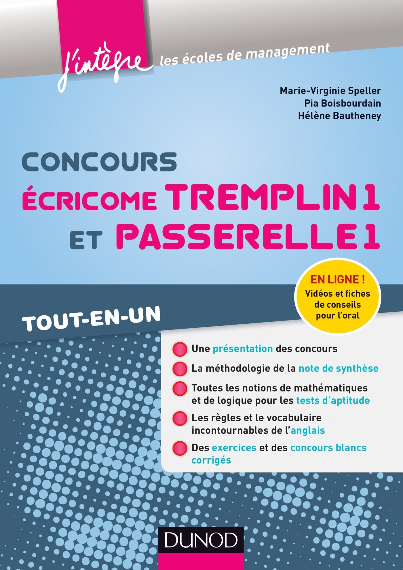 Concours Ecricome Tremplin 1 et Passerelle 1 book