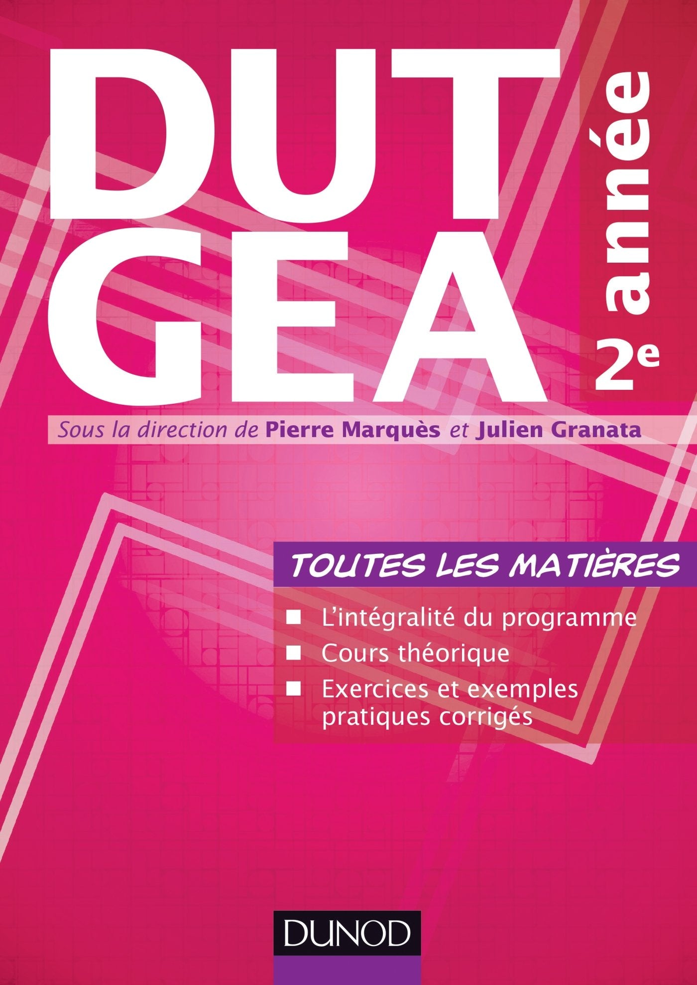 DUT GEA 2e année - Toutes les matières: Toutes les matières Books
