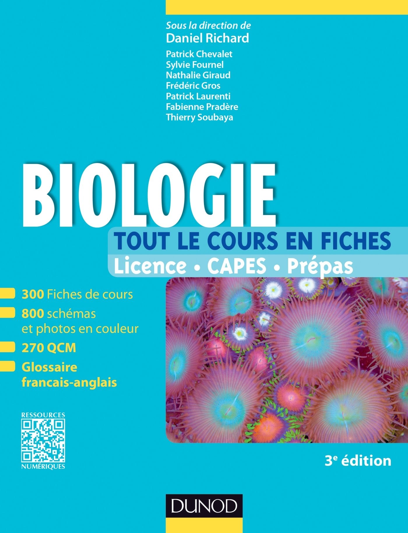 Biologie Licence CAPES Prépas: Tout le cours en fiches book