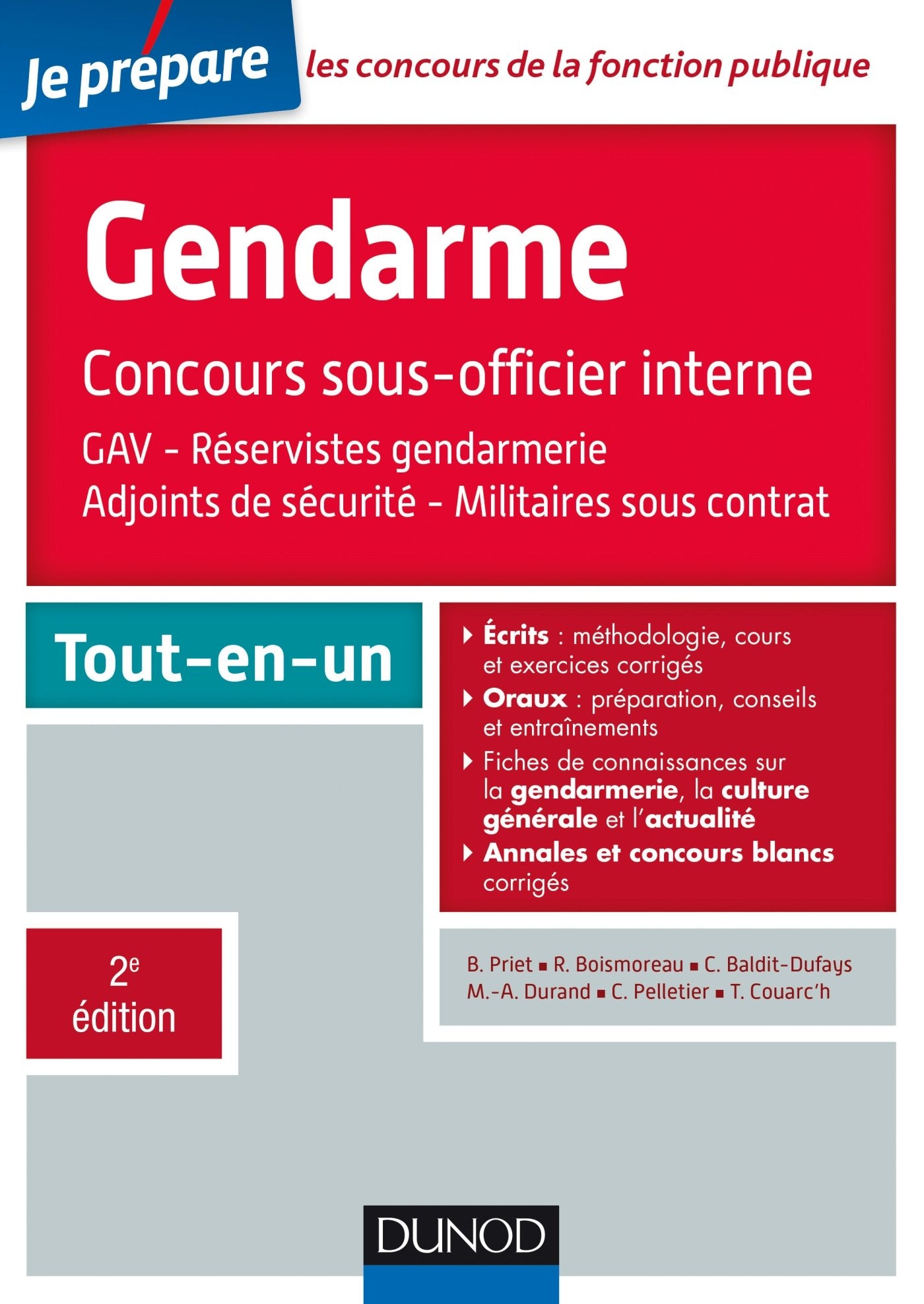 Gendarme: Concours sous-officier interne Books