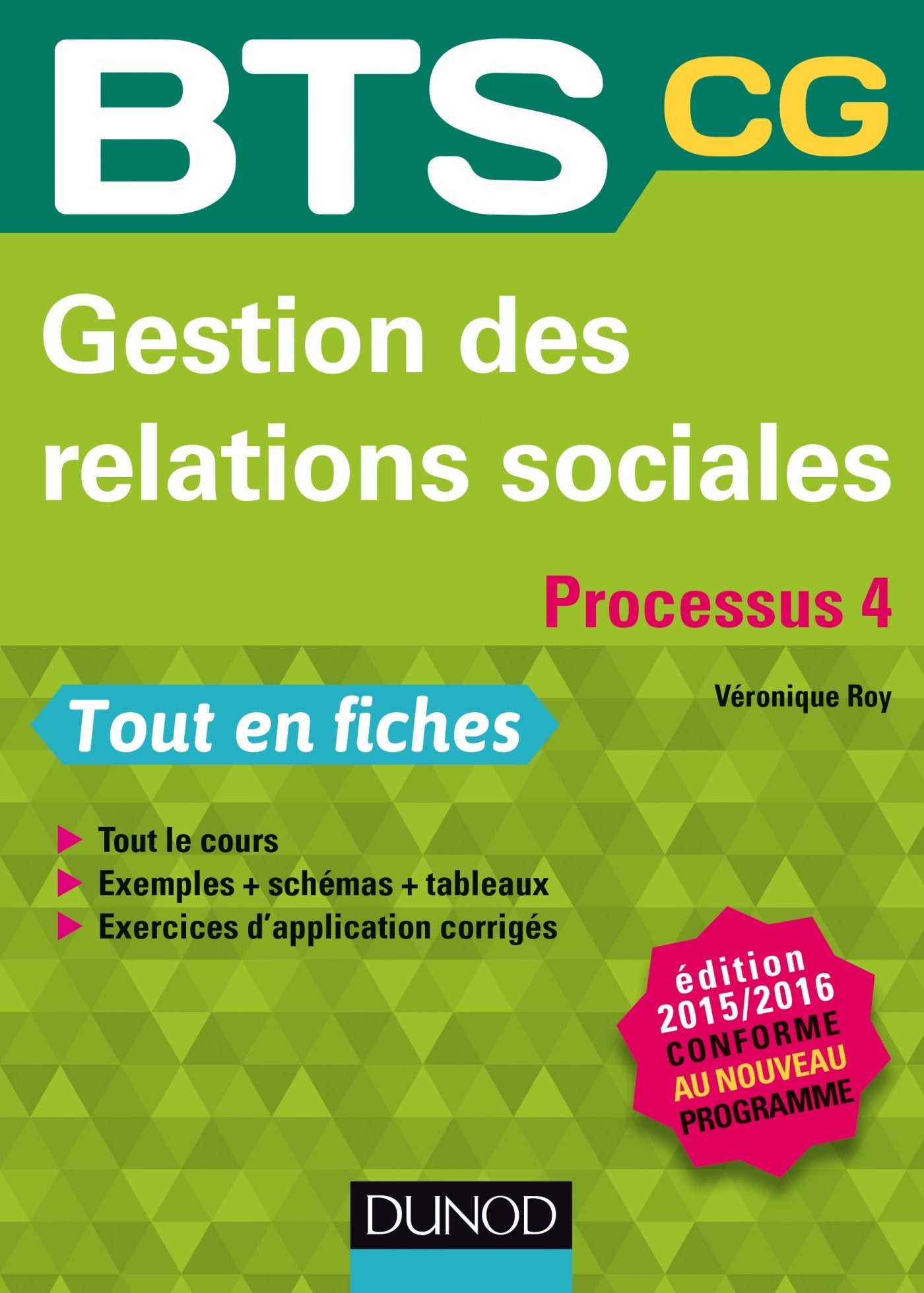Gestion des relations sociales BTS CG, processus 4: BTS CG book