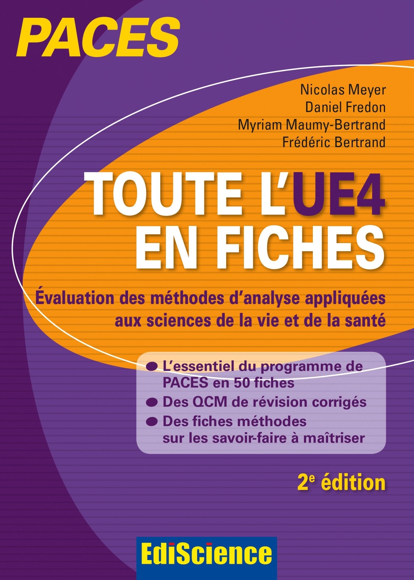 Toute l'UE4 en fiches - PACES - Biostatistiques: Biostatistiques book