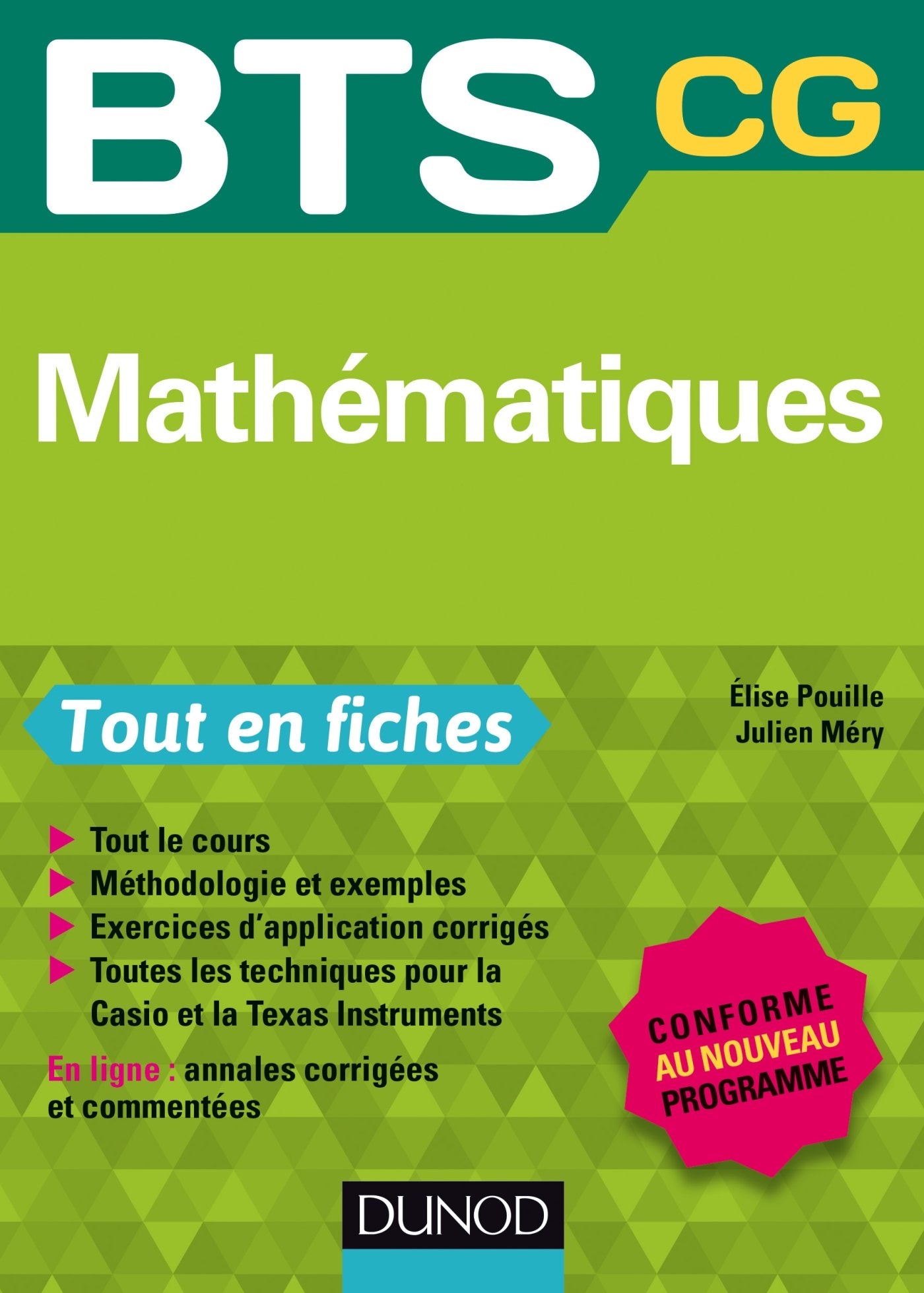 Mathématiques - BTS CG - Conforme à la réforme: BTS CG - Conforme à la réforme book