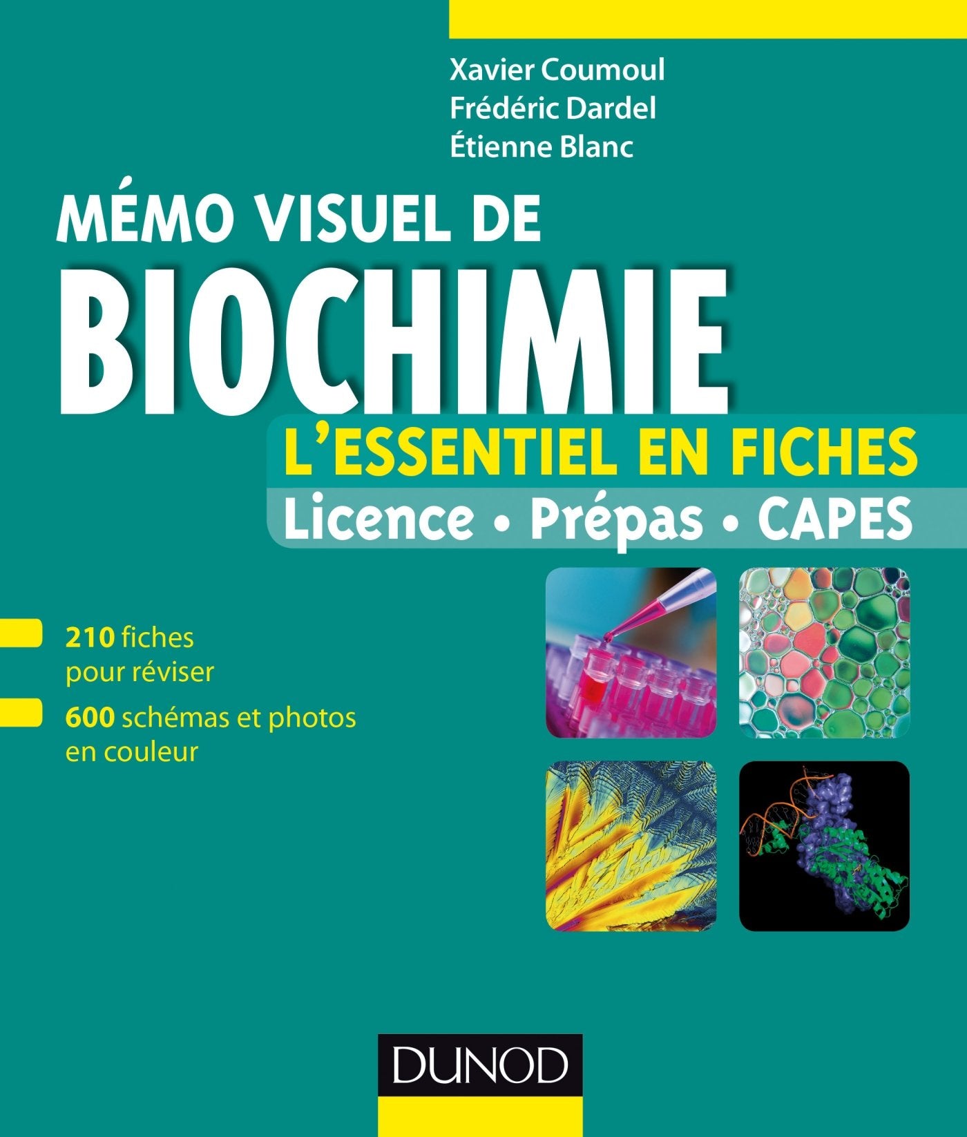 Mémo visuel de biochimie - L'essentiel en fiches et en couleurs: L'essentiel en fiches et en couleurs Natural Sciences