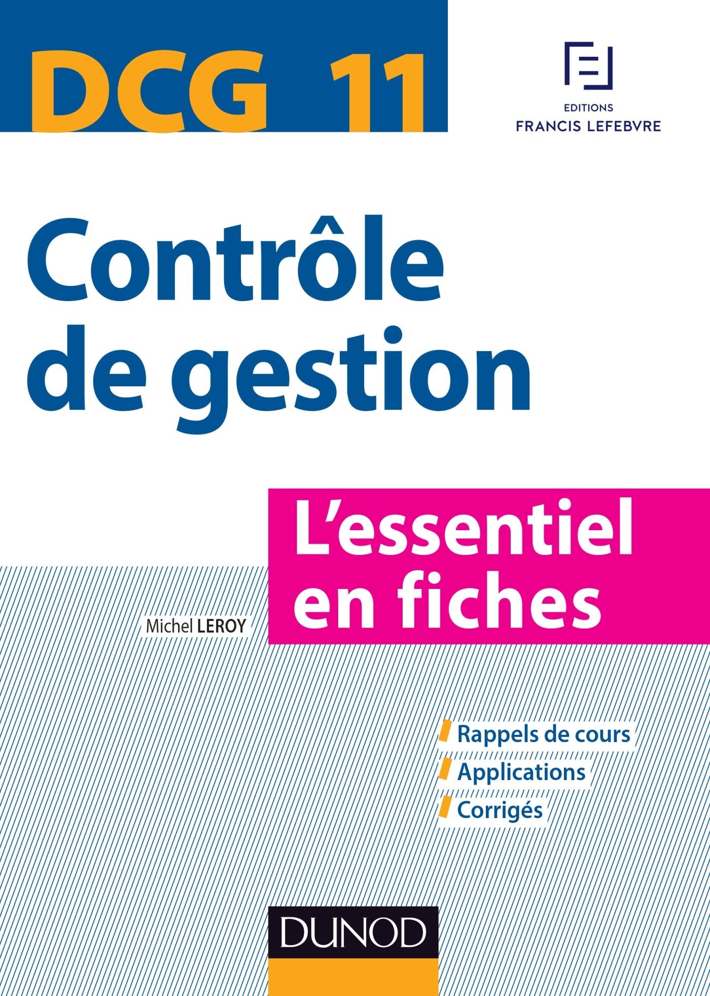 DCG 11 - Contrôle de gestion - L'essentiel en fiches: L'essentiel en fiches book