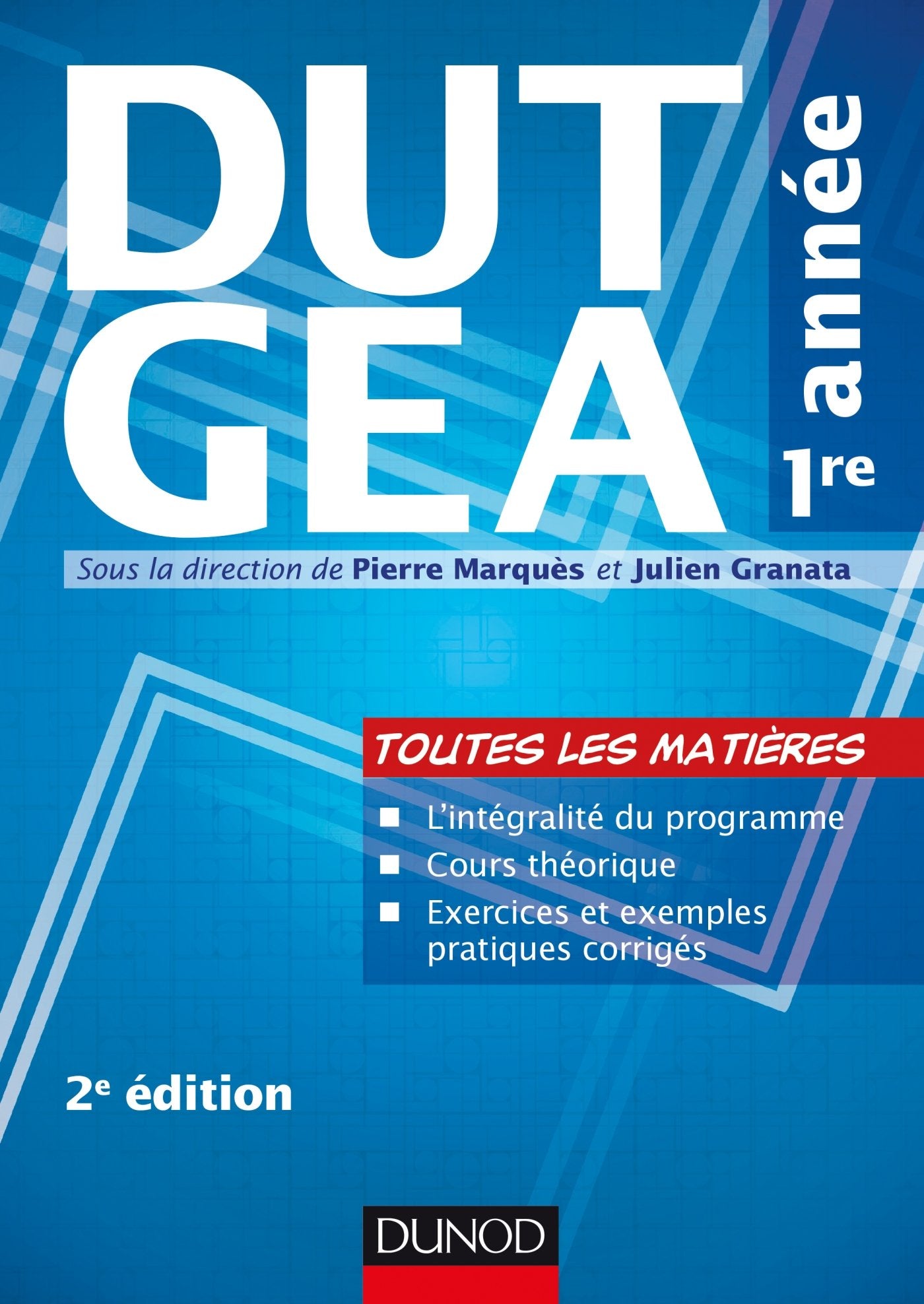 DUT GEA 1re année - 2e éd. - Toutes les matières: Toutes les matières book